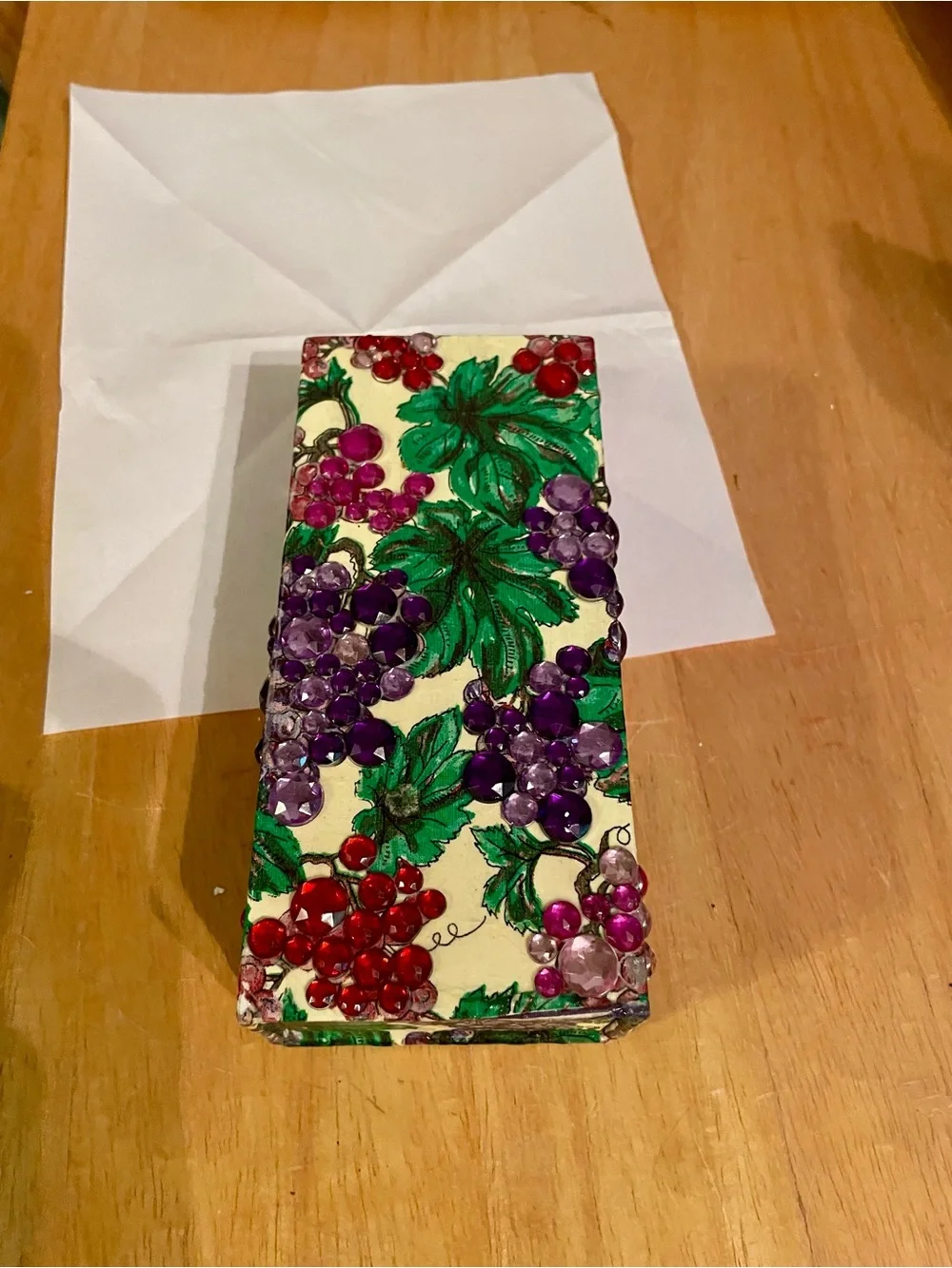 Bedazzled gift box